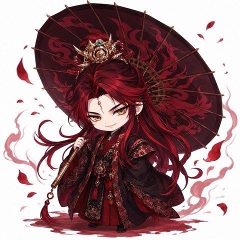 紅淚光的畫像